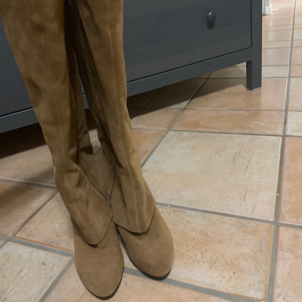 Jessica Simpson “Rallie” high wedge boots